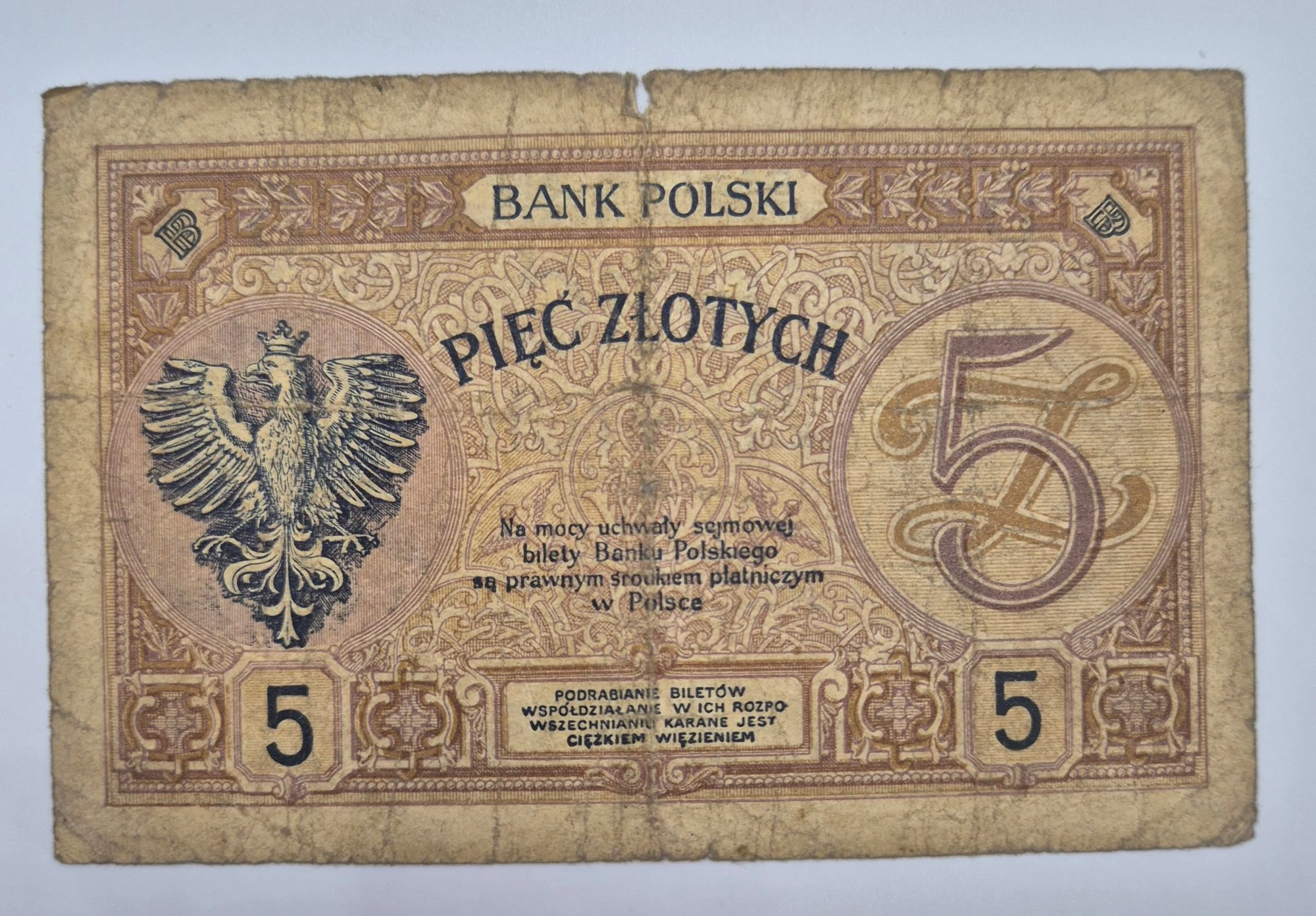 5 złotych (1919)