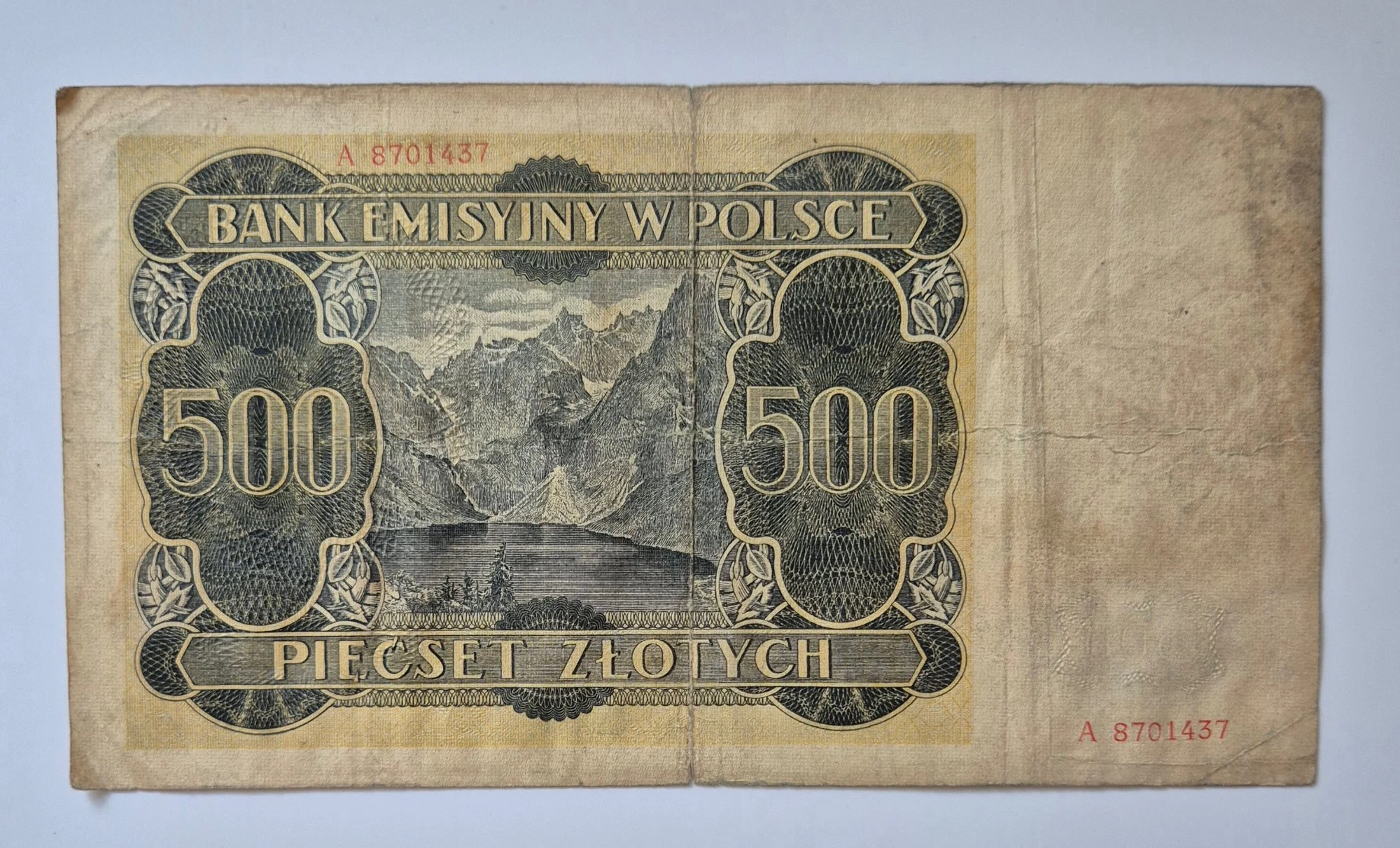 500 złotych (1940)