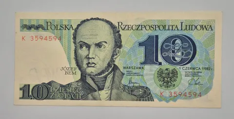 10 złotych 1982 (Józef Bem)