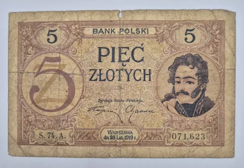 5 złotych (1919)