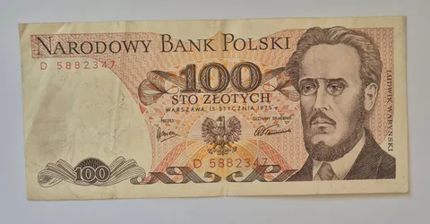 100 złotych 1975 (Ludwik Waryński)