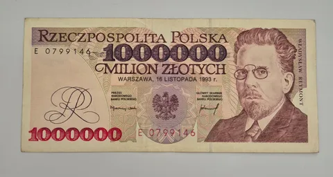 1 mln złotych (1993)