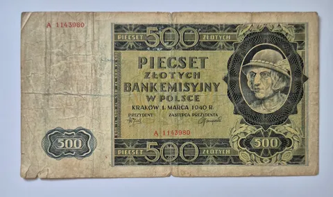 500 złotych (1940)