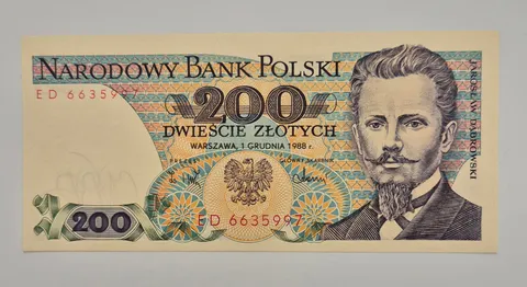 200 złotych 1988 (Jarosław Dąbrowski)