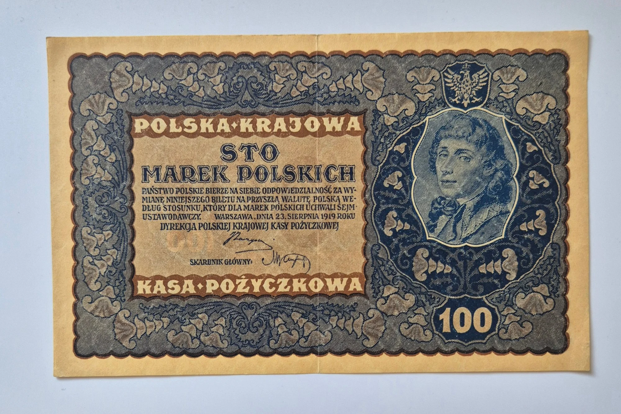 100 marek wiedeńskie (1919)
