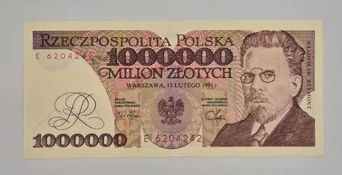 1 000 000 złotych 1991 (Władysław Reymont)