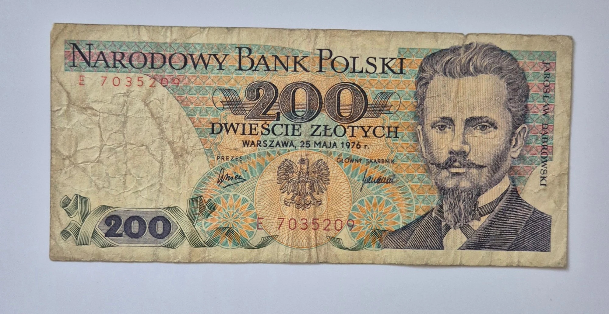 200 złotych 1976 (Jarosław Dąbrowski)