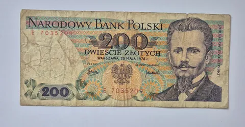 200 złotych 1976 (Jarosław Dąbrowski)