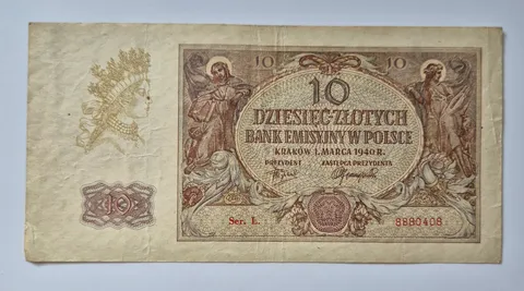 10 złotych 1940