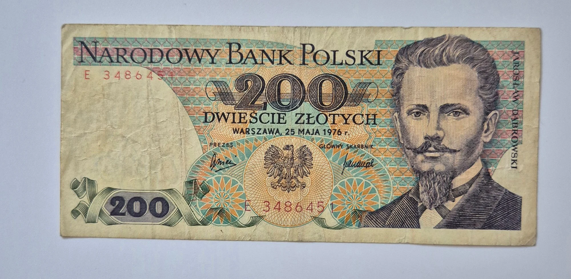 200 złotych 1976 (Jarosław Dąbrowski)