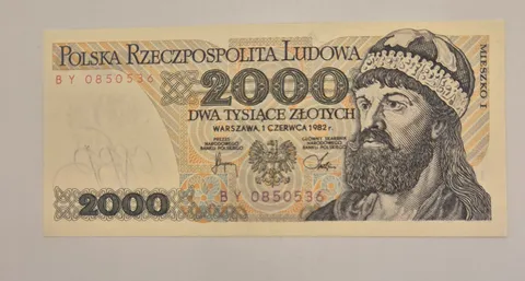 2000 złotych 1982 (Mieszko I)
