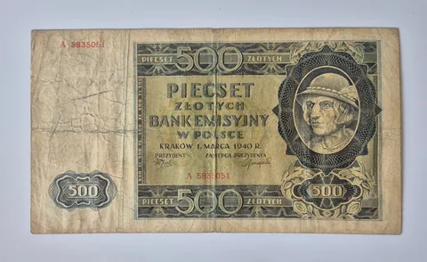 500 złotych (1940)
