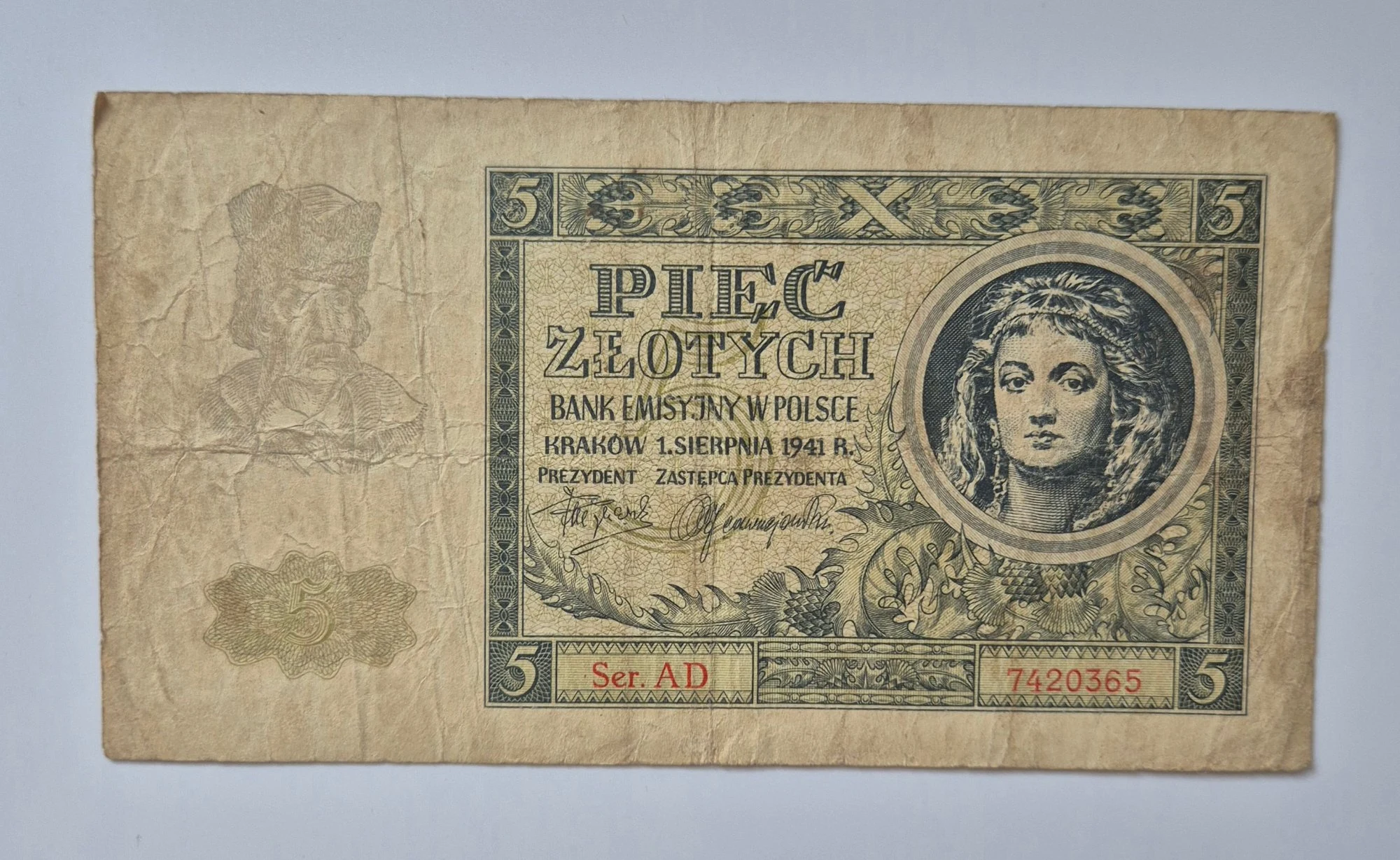 5 złotych (1941)