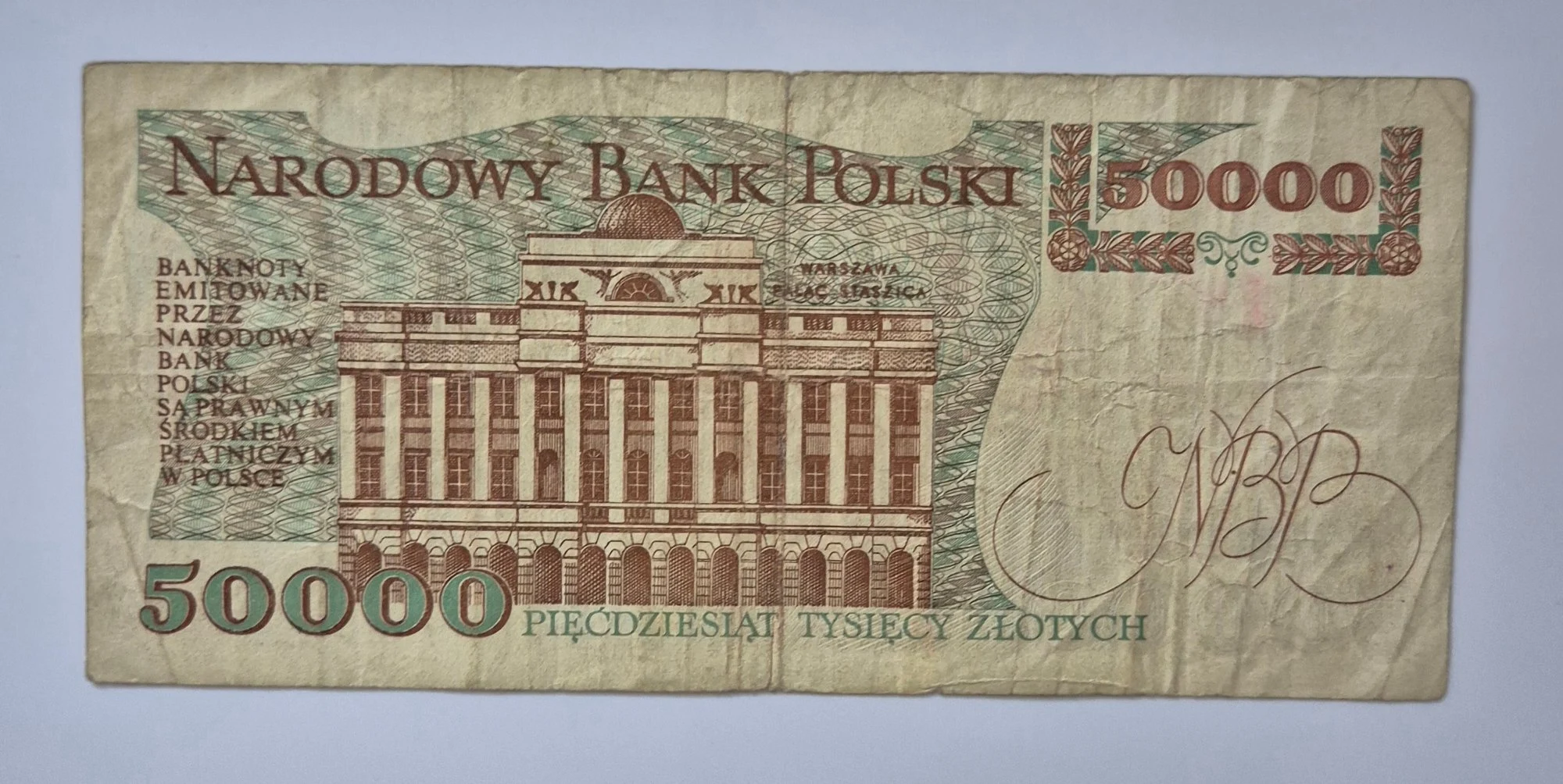 50 000 złotych 1989 (Stanisław Staszic)