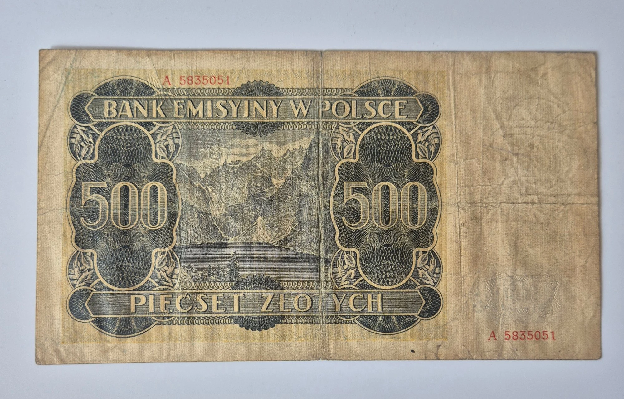 500 złotych (1940)