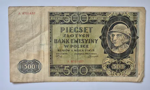500 złotych (1940)