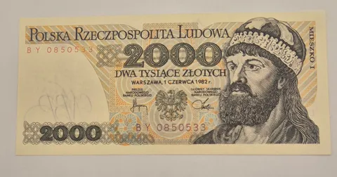 2000 złotych 1982 (Mieszko I)