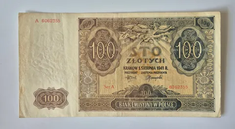 100 złotych 1941