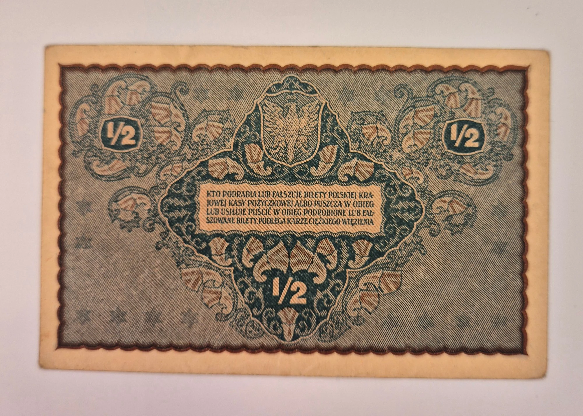 1/2 marki wiedeńska (1920)