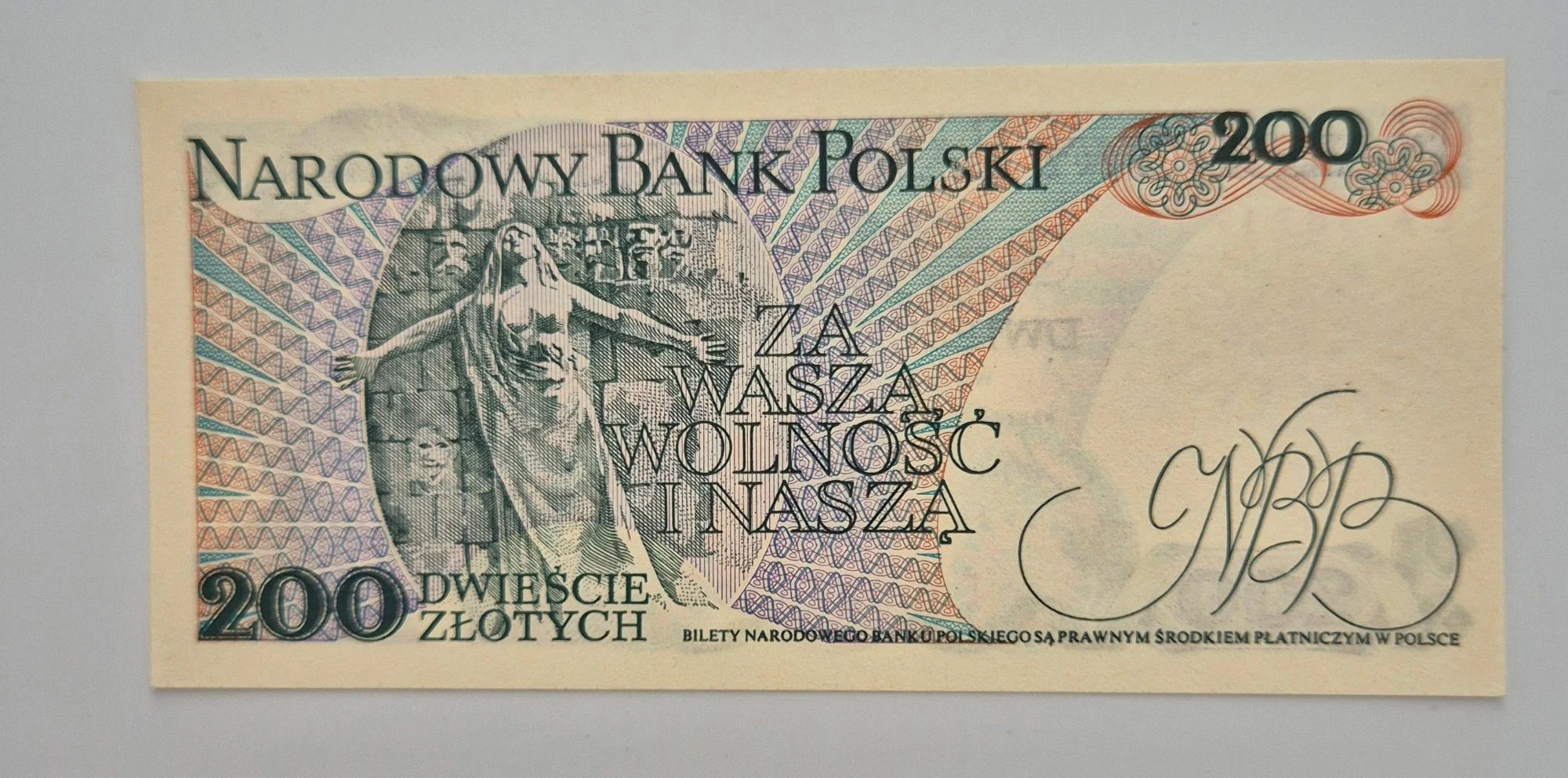 200 złotych 1986 (Jarosław Dąbrowski)