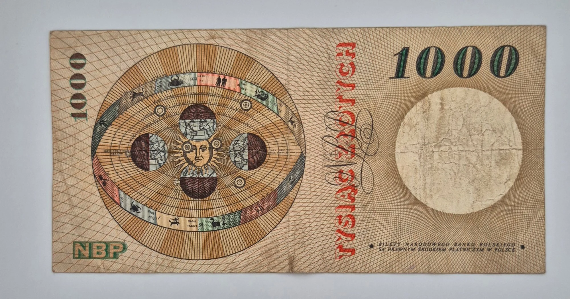 1000 złotych 1965 (Mikołaj Kopernik)