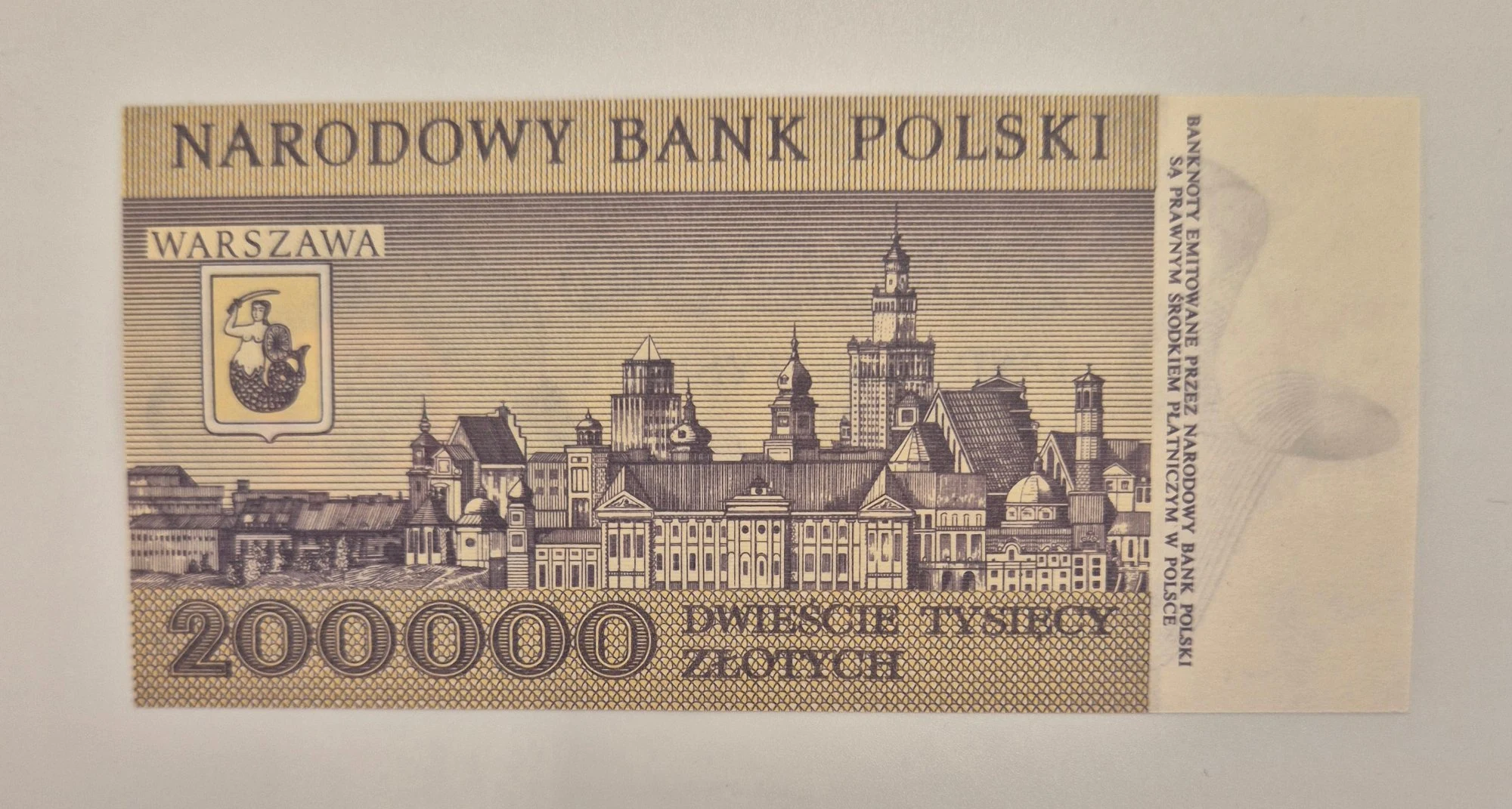 200 000 złotych 1989