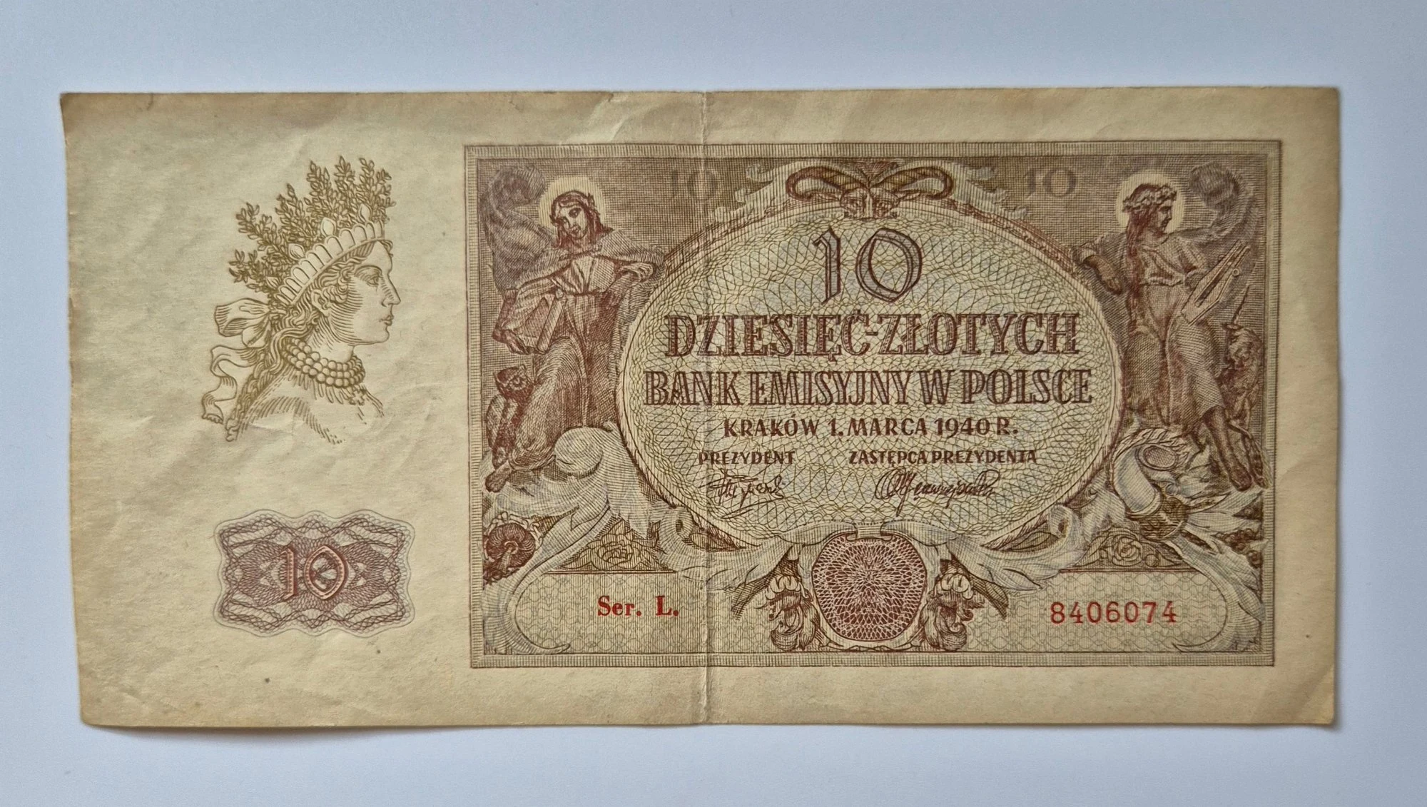 10 złotych 1940