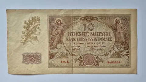 10 złotych 1940
