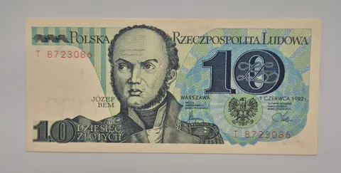 10 złotych 1982 (Józef Bem)