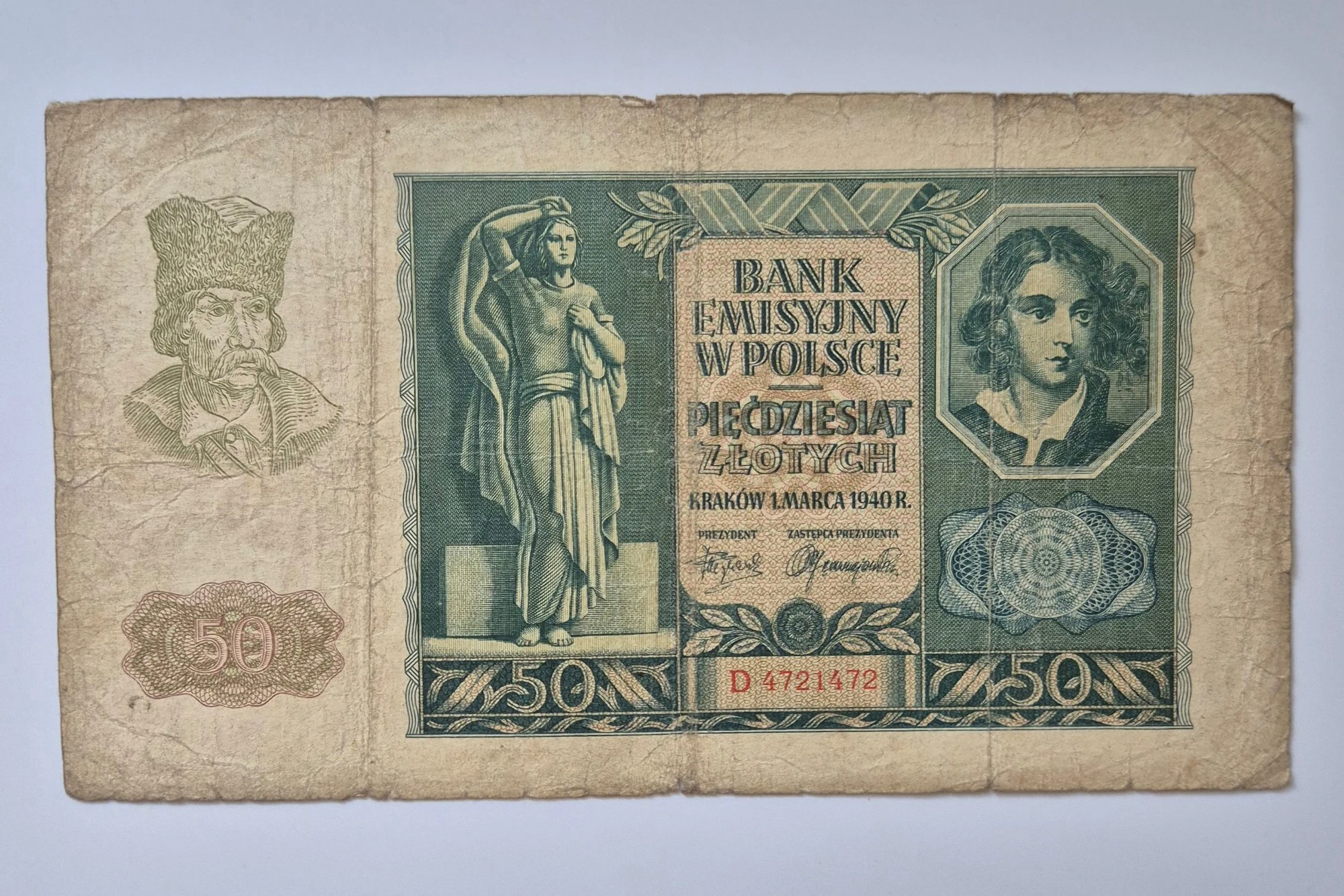 50 złotych (1940)